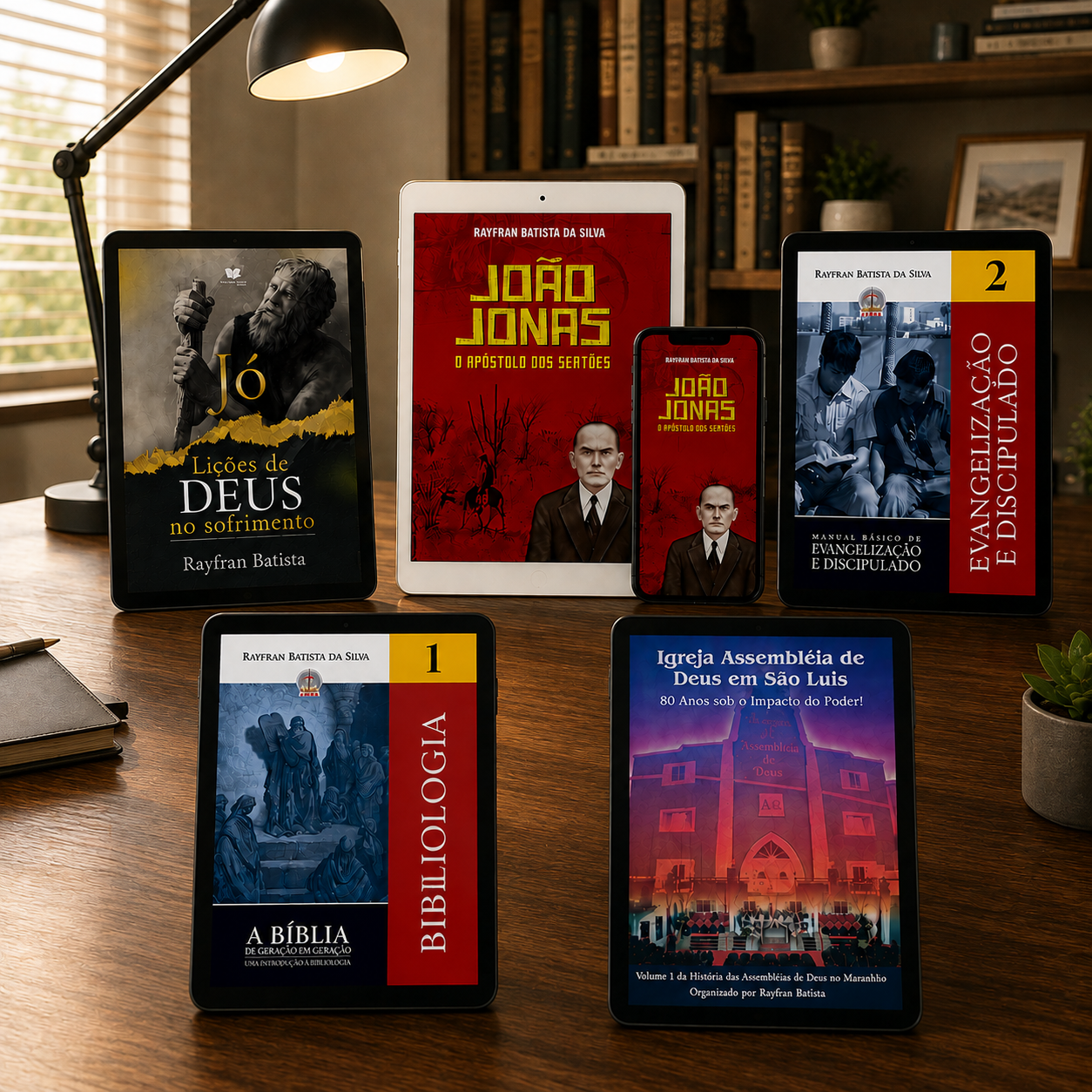 Livros do Pr. Rayfran Batista em e-book digital